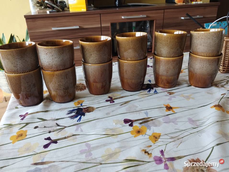 PRL kubki Zośka Mirostowice 12 etykiety Łódź