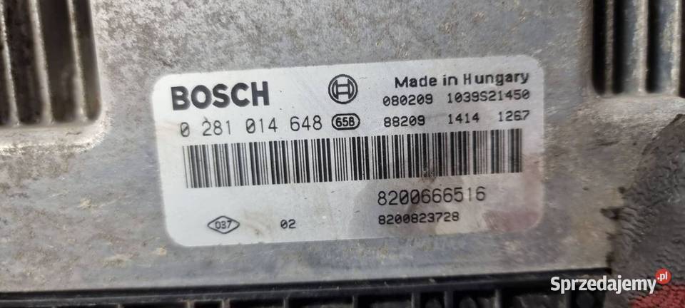 KOMPUTER SILNIKA ECU RENAULT TRAFIC II Lipno