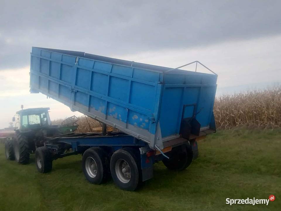 Przyczepa HL 3stronny wywrot 3 osie do zboża Koniecpol sprzedam