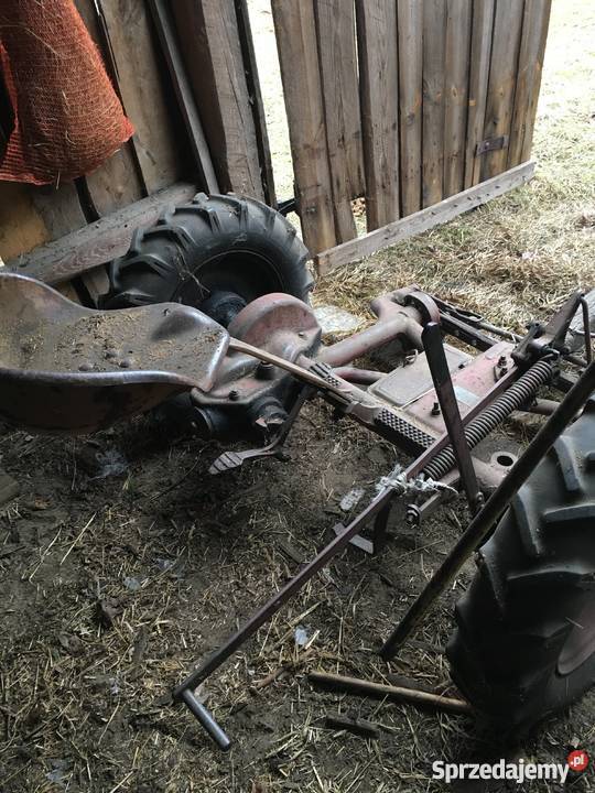 Kosiarka konnasztanganoże przerobiona pod mazowieckie Kowalków