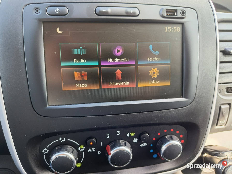 Renault Trafic 2021 PILOT łóżko webasto klima pełny VAT Chełm Śląski
