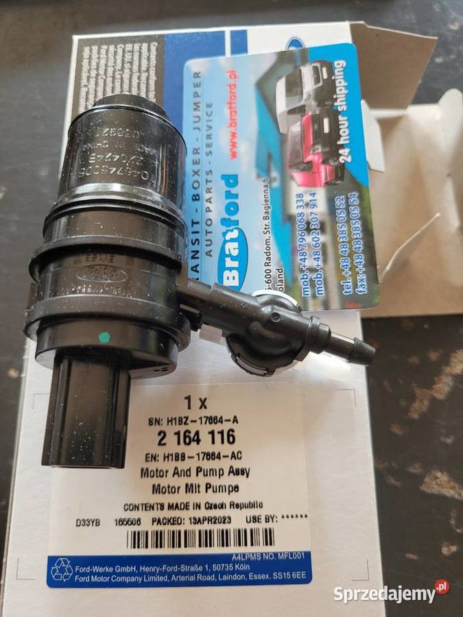 Pompka Spryskiwacza FORD Fiesta 2691825