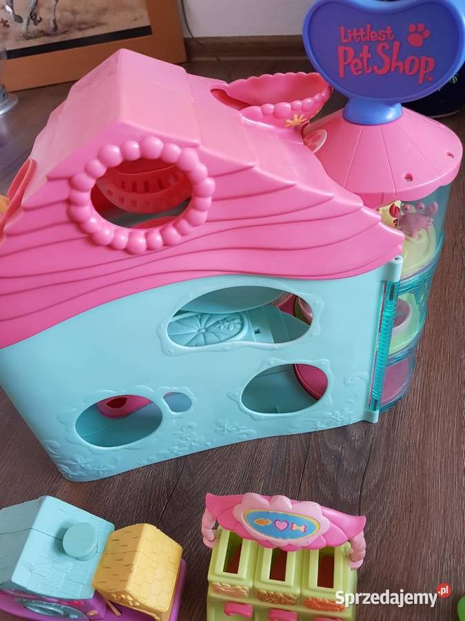 Littlest pet shop domek z karuzelą Rożki sprzedam