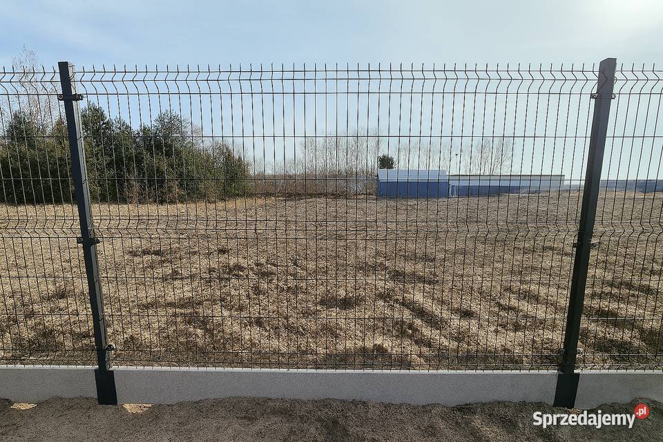 Ogrodzenie panelowe 153 podmurówka 25 Popularny Warszawa