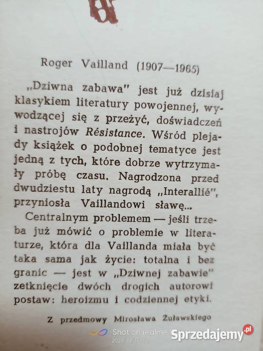 Dziwna zabawa Czytelnik książki Warszawa literatura piękna - proza zagraniczna mazowieckie