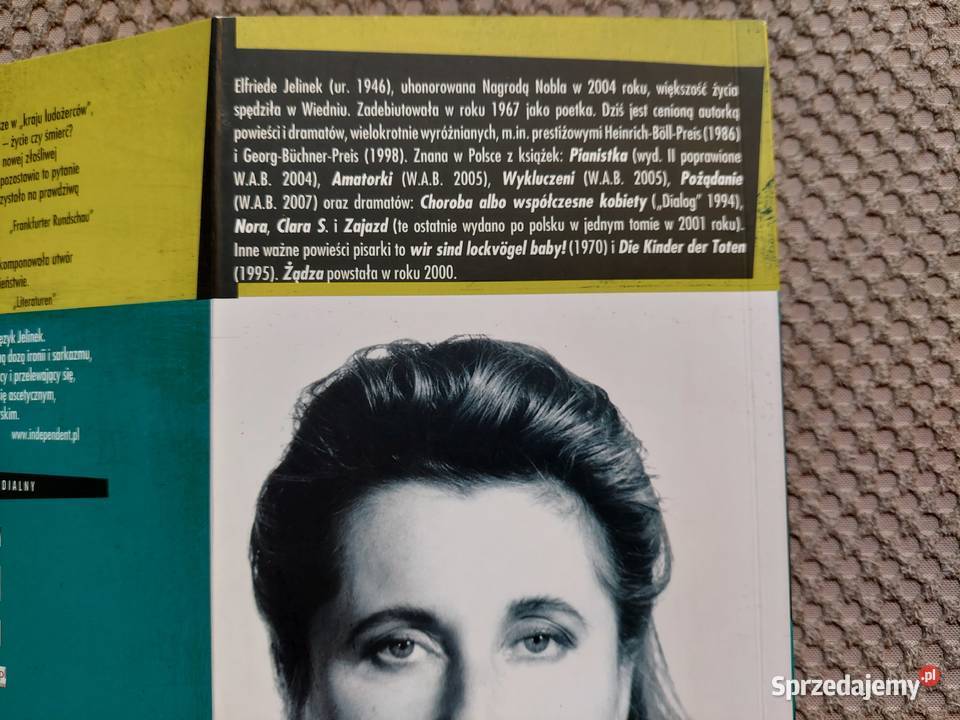 Żądza Elfriede Jelinek sprzedam