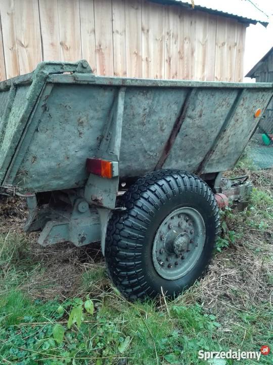 Przyczepa wywrotka nieuszkodzony Przyczepy rolnicze Wola Osowińska