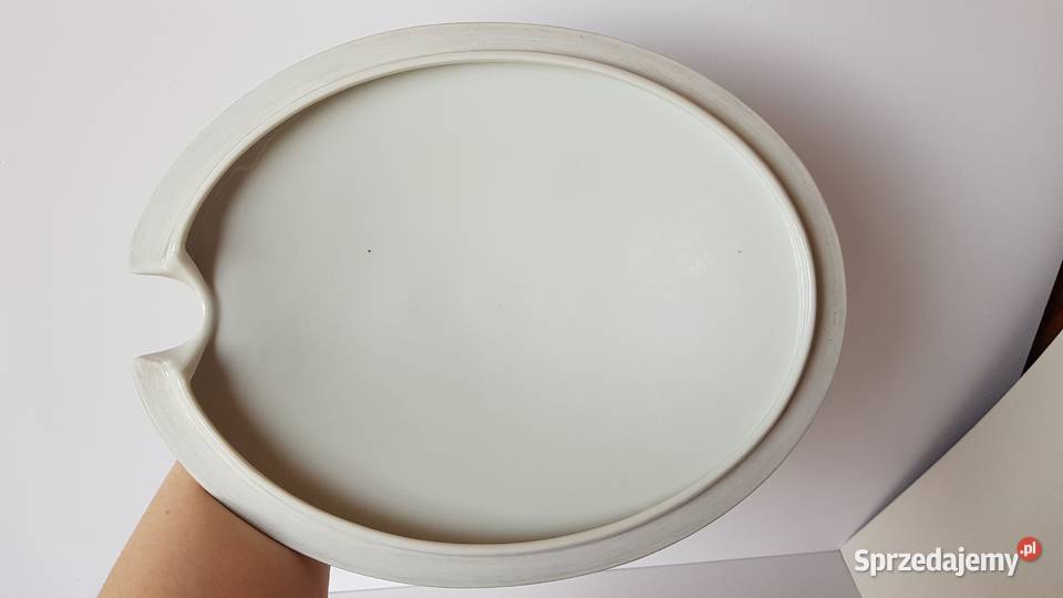 Porcelanowa waza OHME ze złoceniami stara