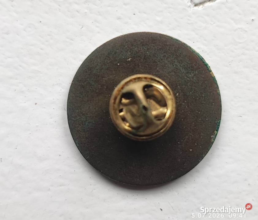 Odznaka wędkarska masywna gruba średnica 25mm Radomsko
