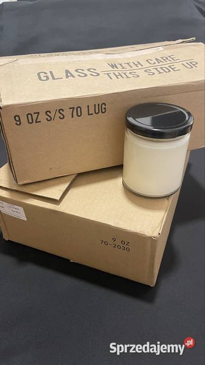 ŚWIECZKI SOJOWE W SŁOIKU 250 ml Ostrów Wielkopolski