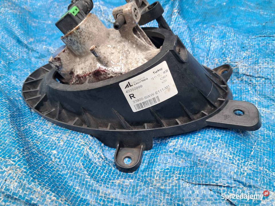 Halogen Prawy Przód Honda Accord VII Olsztyn