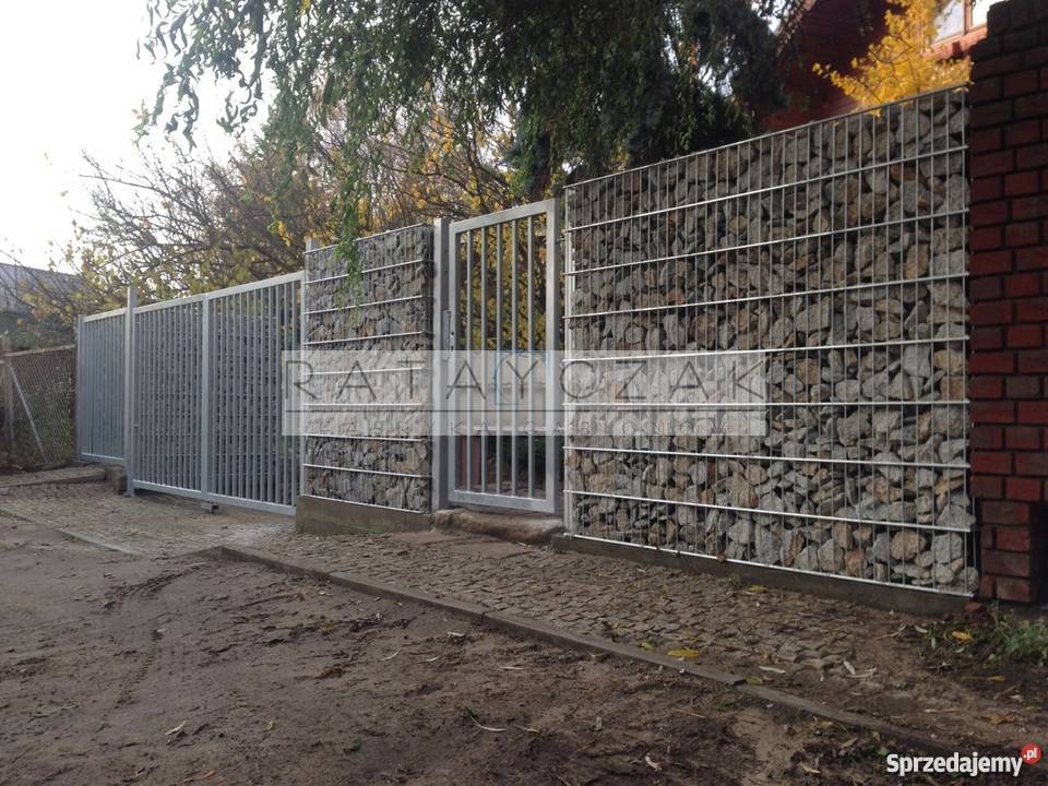 Ogrodzenie gabionowe gabion gabiony ogrodzenie Bydgoszcz