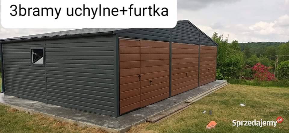 Garaże blaszane z palety BTX 144zł/m2 Mogilany
