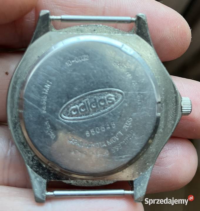 Męski zegarek z logo adidas na metalowej Zegarki i Biżuteria Tychy