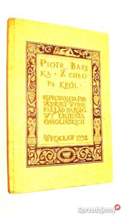 Baryka Piotr Z chłopa król Komedja Dworska FA Goleniów sprzedam