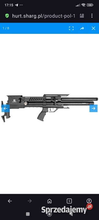 Wiatrówka PCP Reximex Meta 45 55 mm z