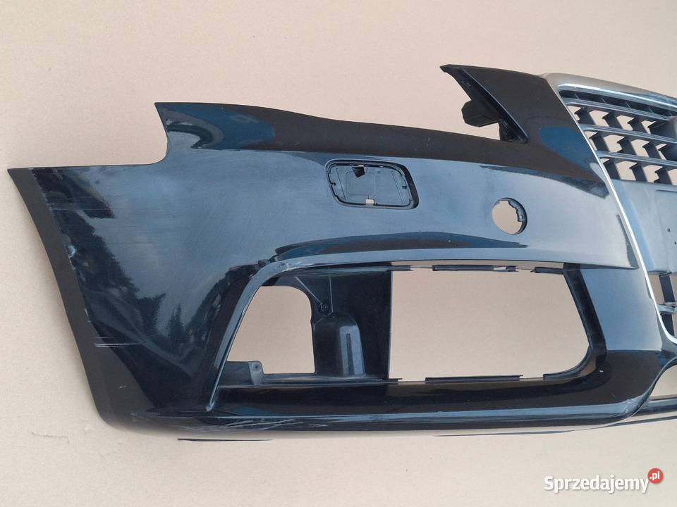 AUDI A4 B8 ZDERZAK PRZÓD PRZEDNI SPRYSKI Bieleń