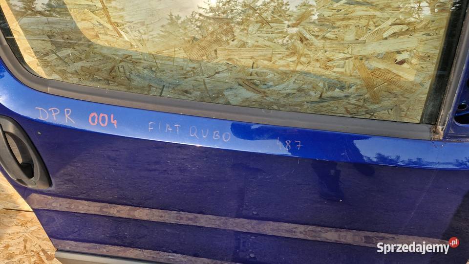 FIAT QUBO DRZWI PRZÓD PRAWY PRAWA Słowikowo