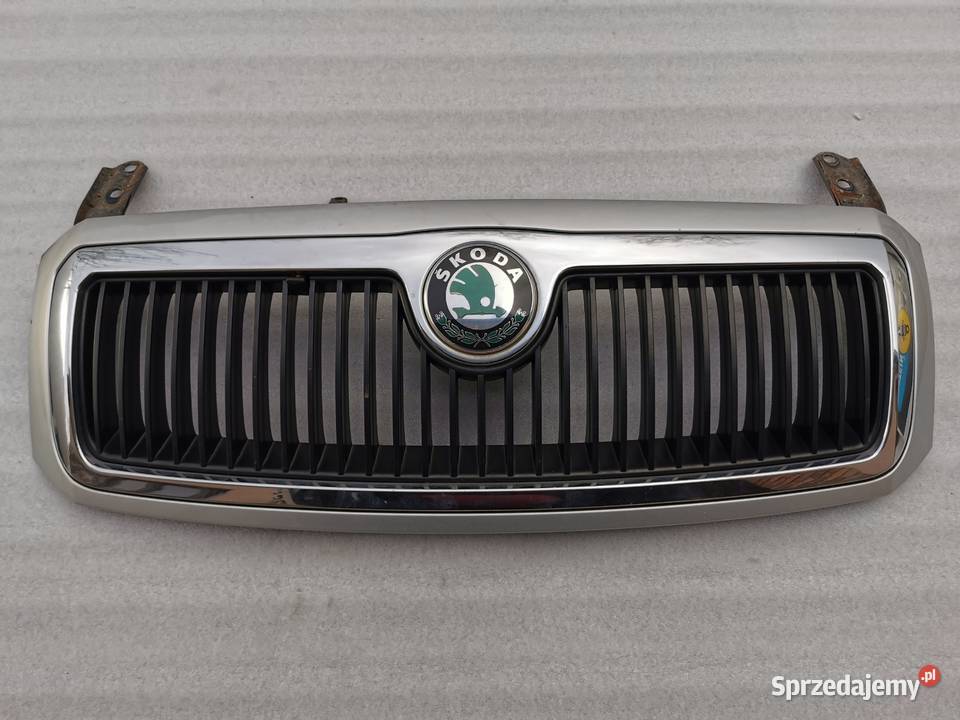 Atrapa Grill Skoda Fabia I 9102 Srebrna Karoseria Wyszków sprzedam