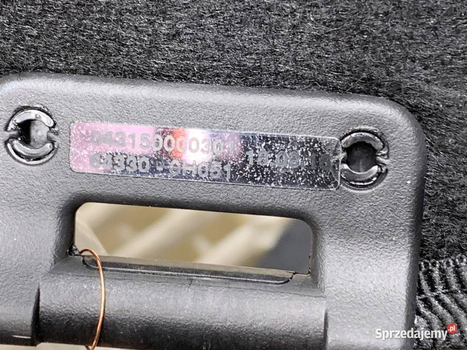 PÓŁKA TYŁ TOYOTA AYGO II Hatchback OSŁONA podkarpackie