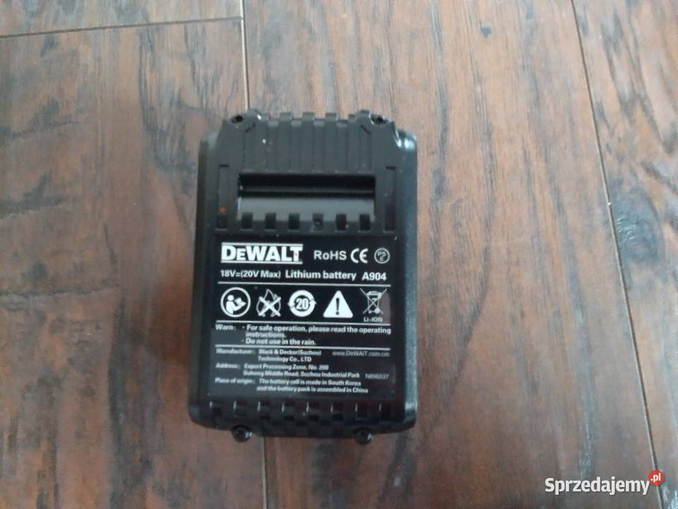 Szlifierka kątowa akumulatorowa Dewalt z Góra