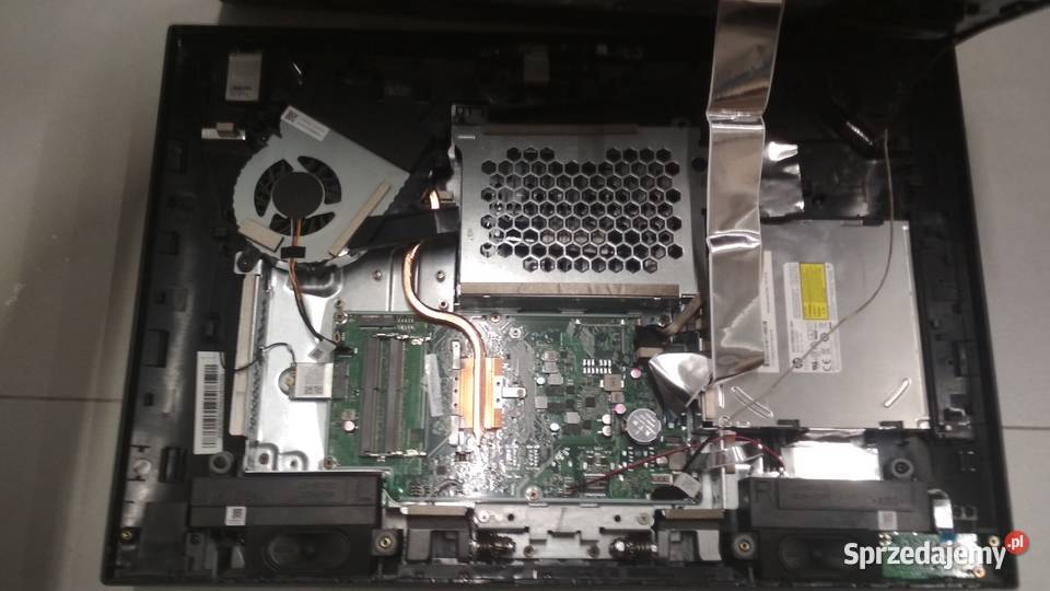 Komputer HP 200AiO G3 3VA74EA uszkodzony Wieliczka sprzedam