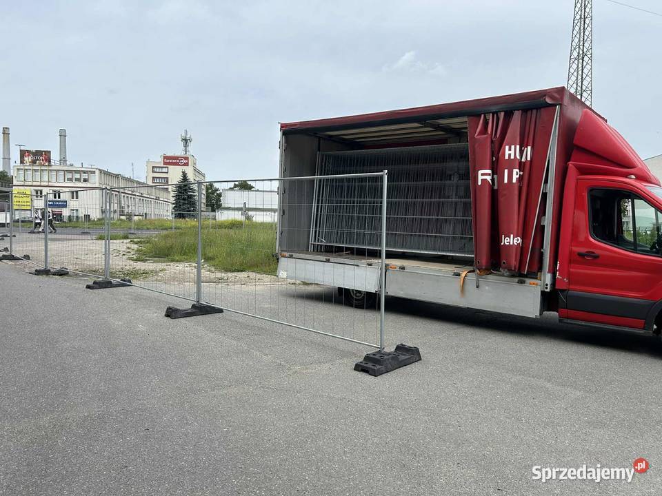 Ogrodzenie Budowlane Przestawne Ażurowe Ręki FV Legnica