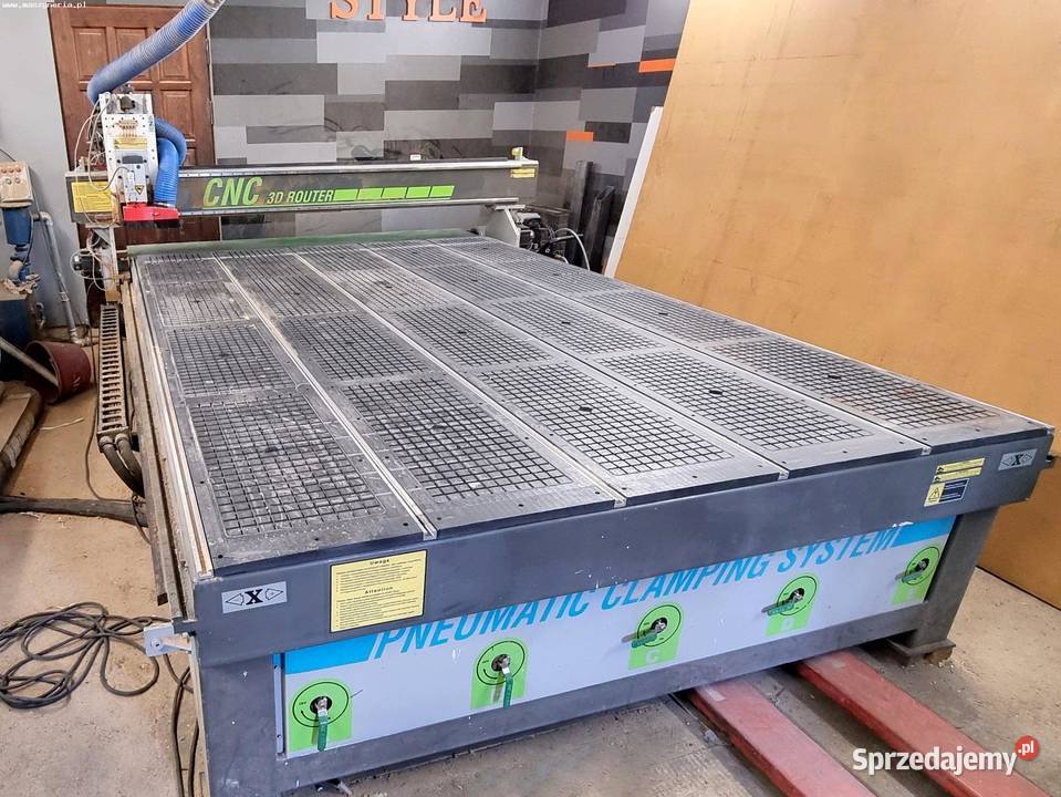 Ploter frezujący 3D CNC 2130 2x3 M Jelenia Góra