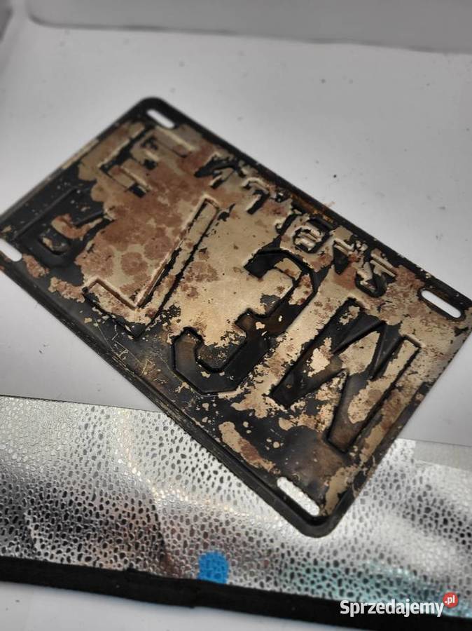 STARA TABLICA USA 1942 R WILLYS DODGE FORD