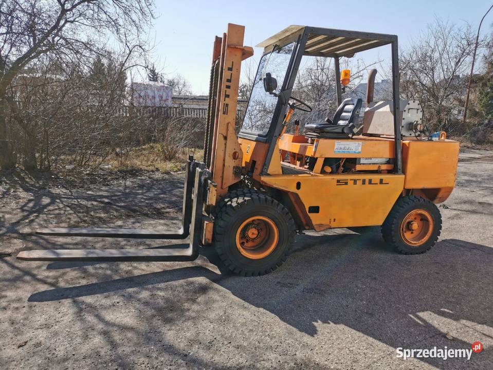 Wózek widłowy Still widlak Wózki widłowe wielkopolskie Piła sprzedam