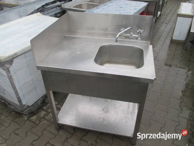 Zlew Gastronomiczny 1 Komorowy Z Półką 907585 wielkopolskie Ostrów Wielkopolski