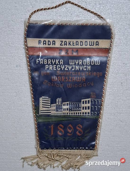 proporczyki VIS Fabryka Wyrobów Precyzyjnych mazowieckie Warszawa