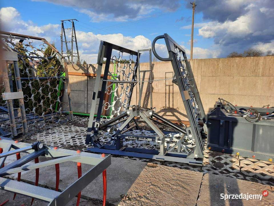 DARMEX Włóka łąkowabrona 4 rzędowa chwastownik 2 podlaskie Barszcze