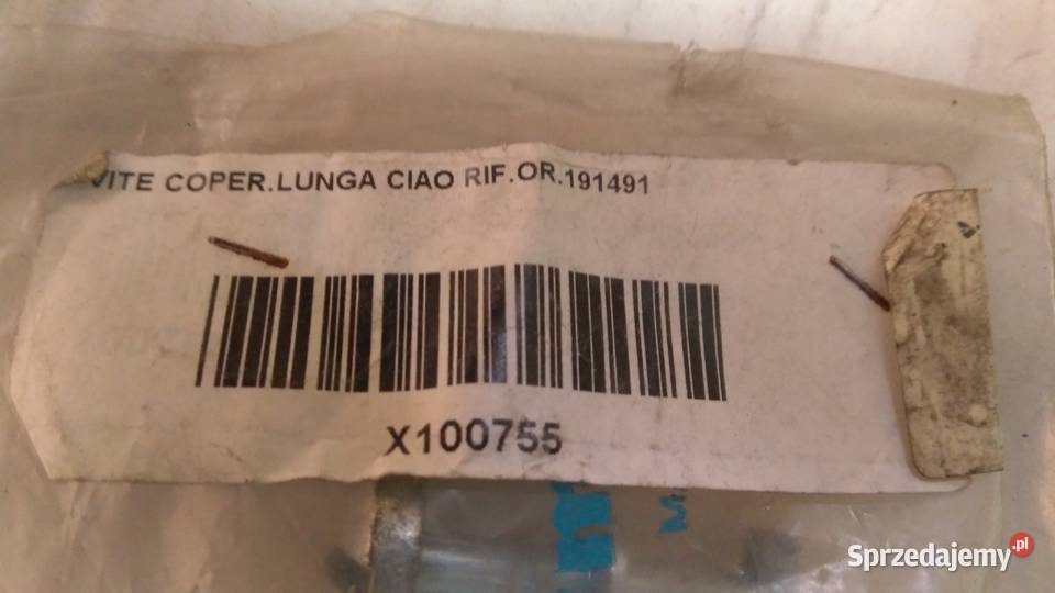 Zestaw śrub owiewki dekli PIAGGIO VESPA CIAO podlaskie