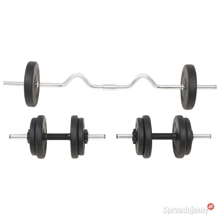 vidaXL Sztanga i hantle z zestawem obciążeń 30 Warszawa