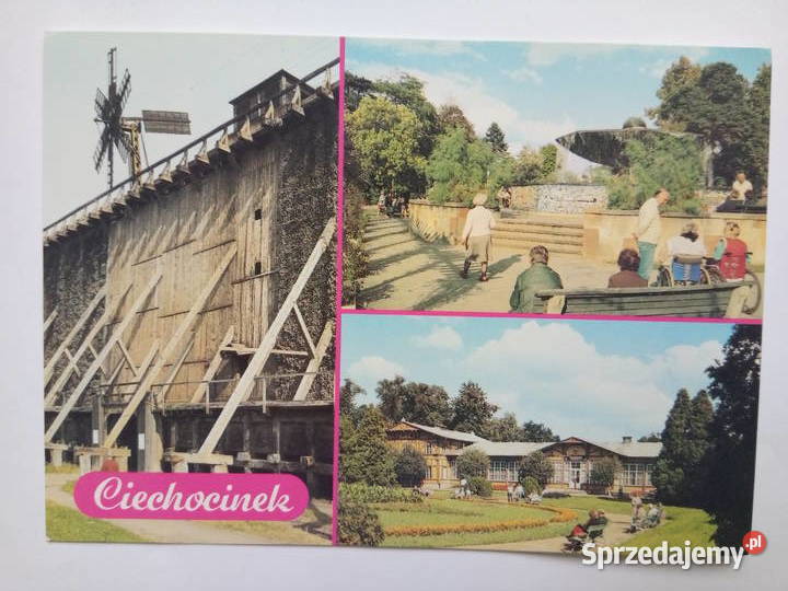Pocztówka Ciechocinek lata 90te Dąbrowa Górnicza