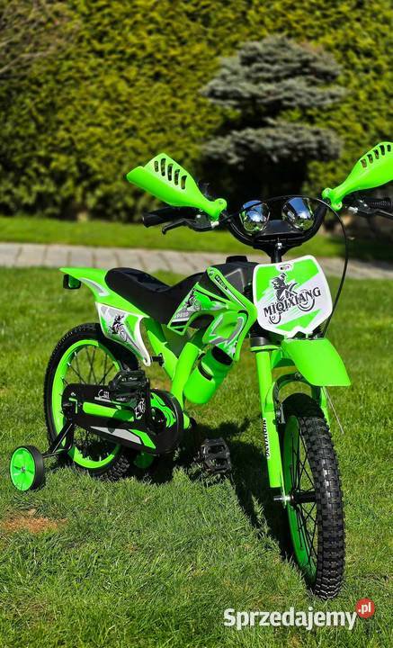 449 Rower 16 cross zielony Zabrze