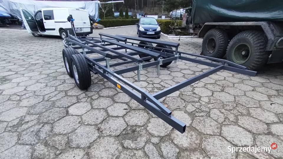 Przyczepka do łodzi wędkarskiej 8m portowa Wyszków sprzedam