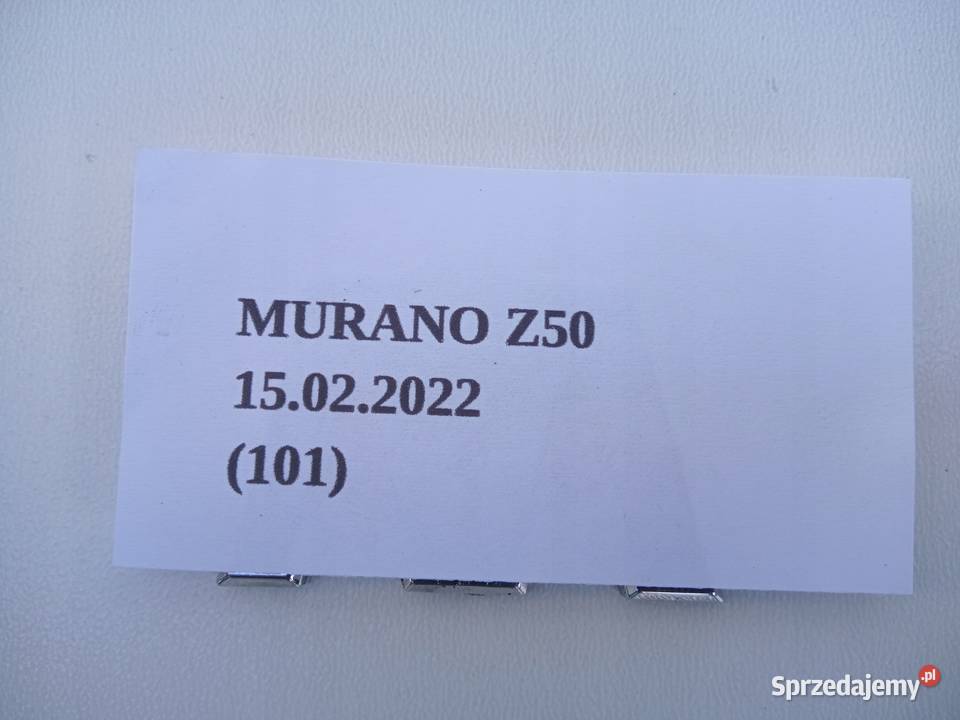 NAPIS ZNACZEK EMBLEMAT NISSAN MURANO Z50