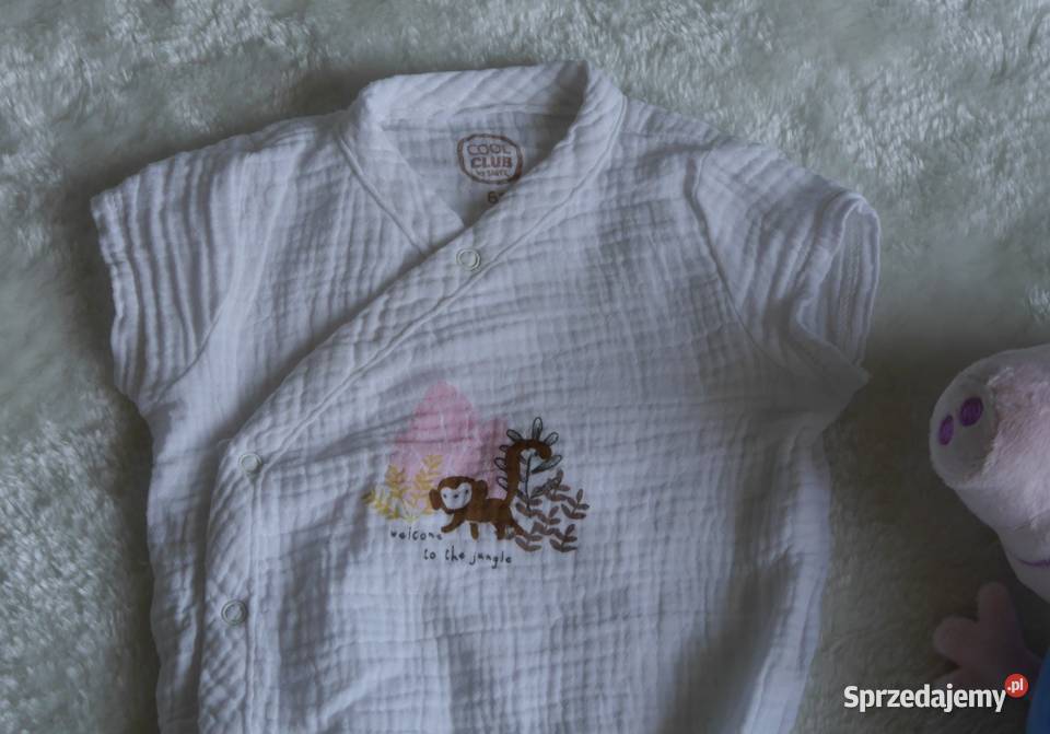 Cool Club śliczny rampers len 62 Rozmiar 56 Pozostałe Wrocław