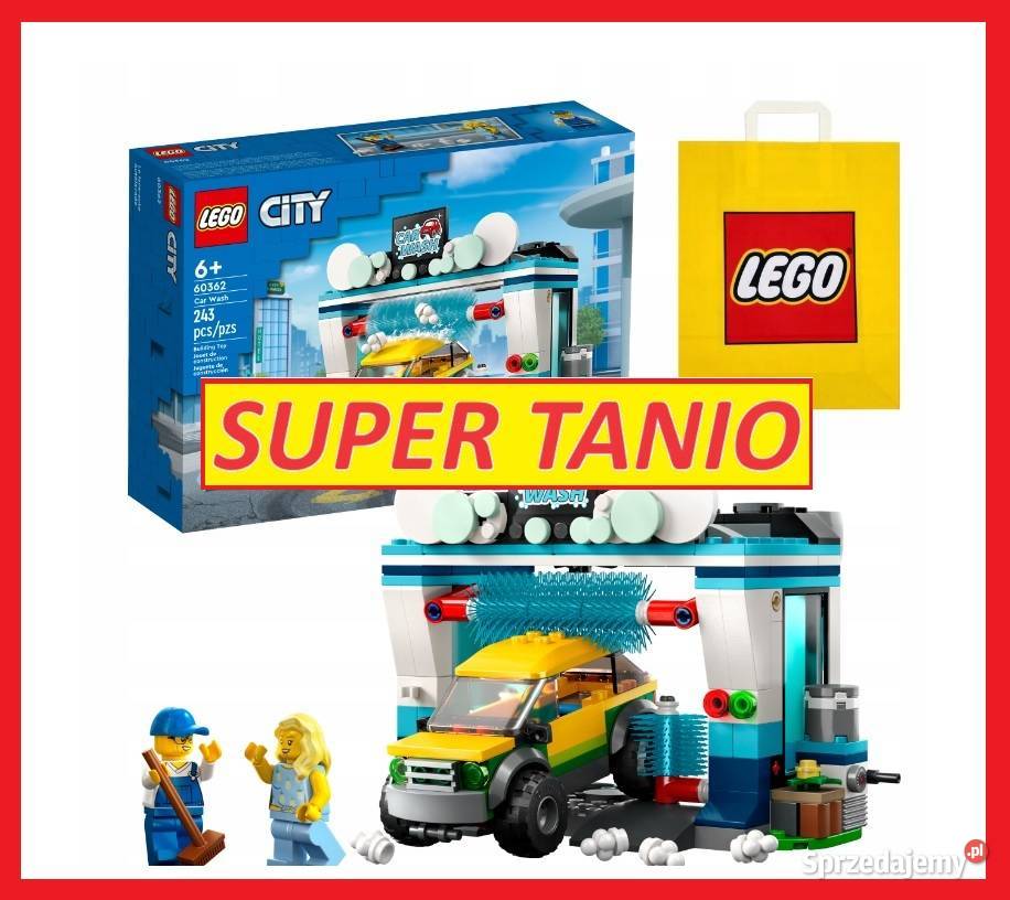 LEGO City 60362 Myjnia samochodowa Szczecin