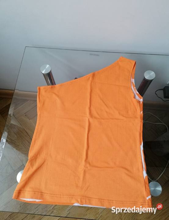 NOWY ASYMETRYCZNY DAMSKI TOP NA JEDNO RAMIĘ MMM łódzkie Łódź