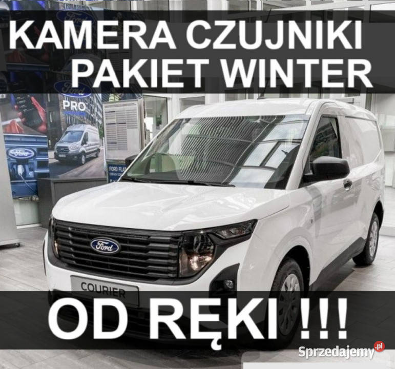 Ford Transit Courier 100 Kamera Czujniki Pakiet furgon Ford Samochody dostawcze Szczecinek