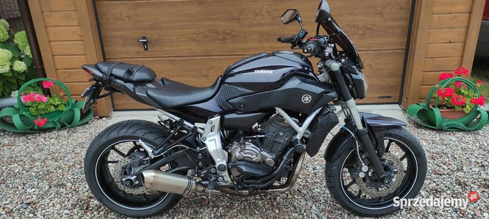 Yamaha Mt 07 2014 nieuszkodzony kujawsko-pomorskie Bydgoszcz