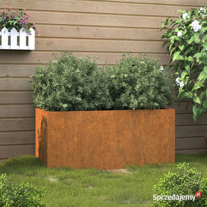 Donica 62x30x29 stal kortenowska WM821556 Warszawa