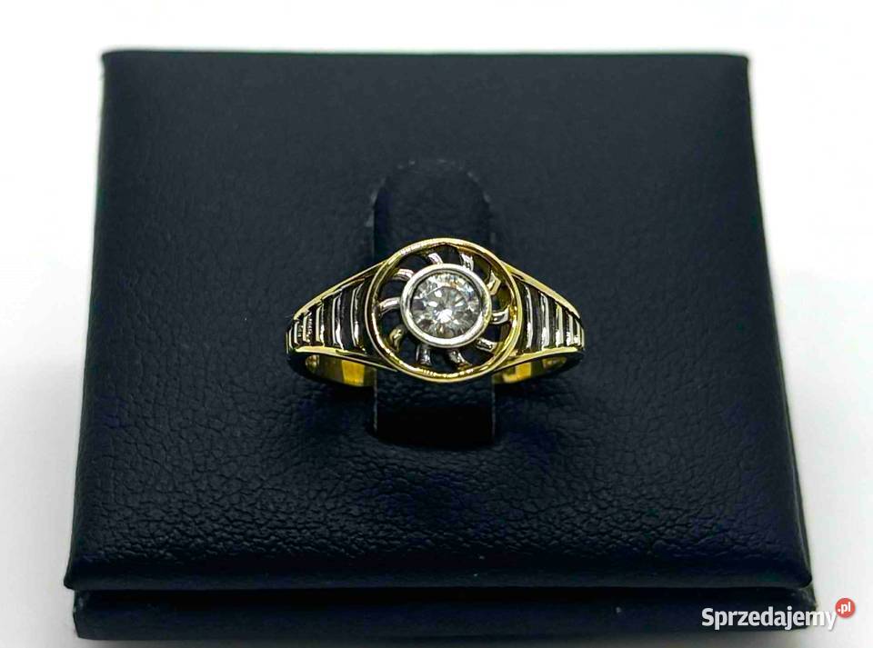 Złoty Pierścionek pr 333 165g R8 sprzedam