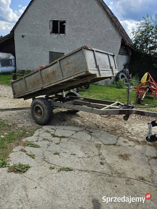 Przyczepa jedno osiowa Załuczne
