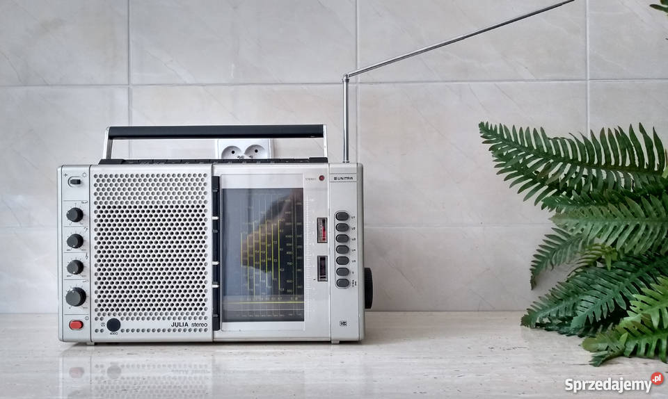 Radio Julia Stereo vintage Łódź