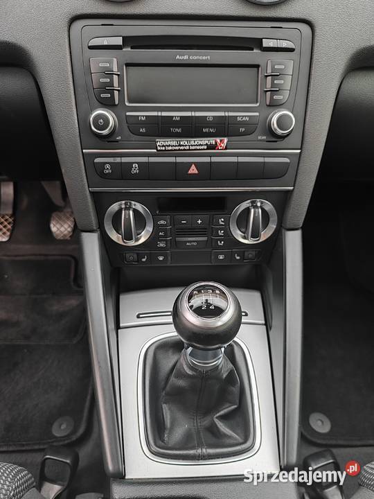Audi A3 8P 2012 16TDI LedXen Panorama Hak ASR (kontrola trakcji) Lublin