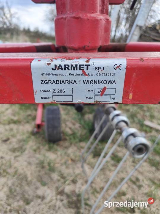 Zgrabiarka jarmet Tandem uszkodzony Zgrabiarki i przetrząsacze Nowa Karczma